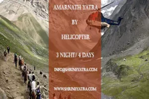 Amarnath Yatra By Helicopter Via Baltal