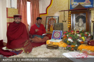 Rawal Ji At Badrinath Temple