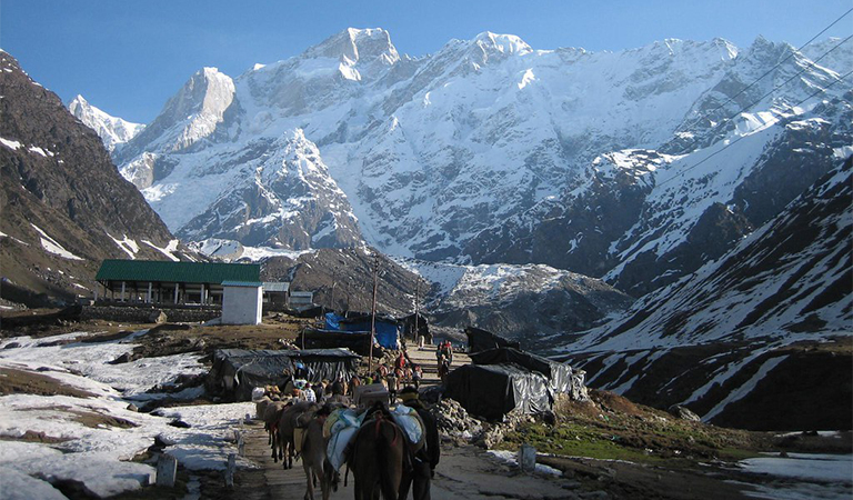 kedarnath trek altitude