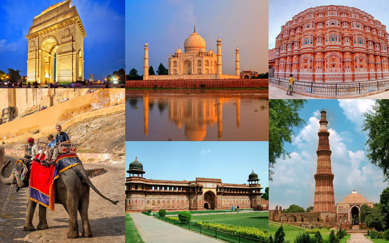 Golden Triangle Tour Package with Mathura Vrindavan