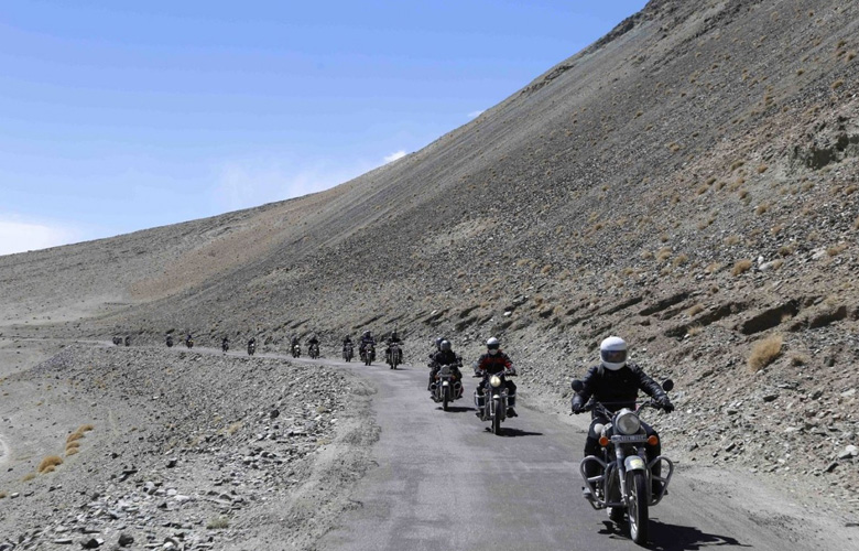 Leh Ladakh Bike Tour from Manali