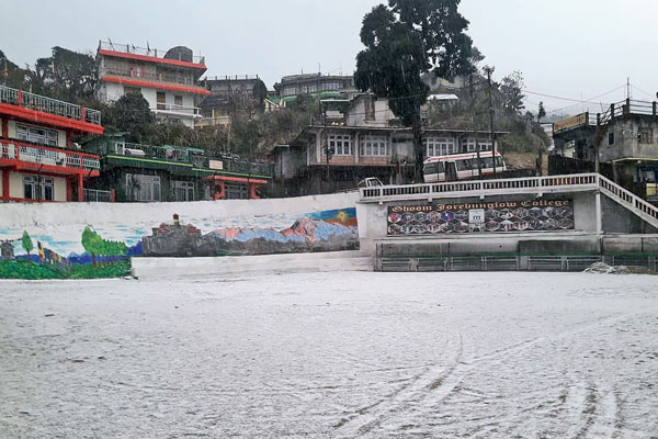 darjeeling snowfall