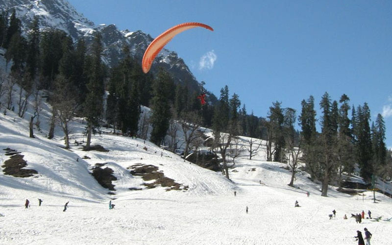 top 10 snow places in india