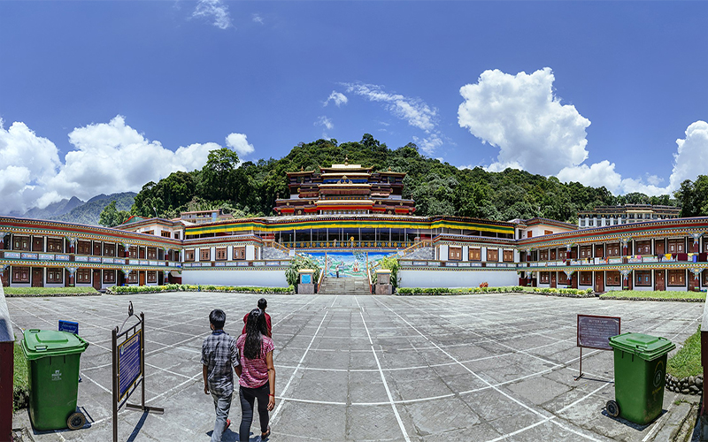 Lingdum Monastery in Sikkim