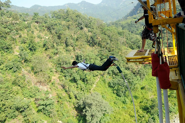 Bungee Jumping in Rishikesh