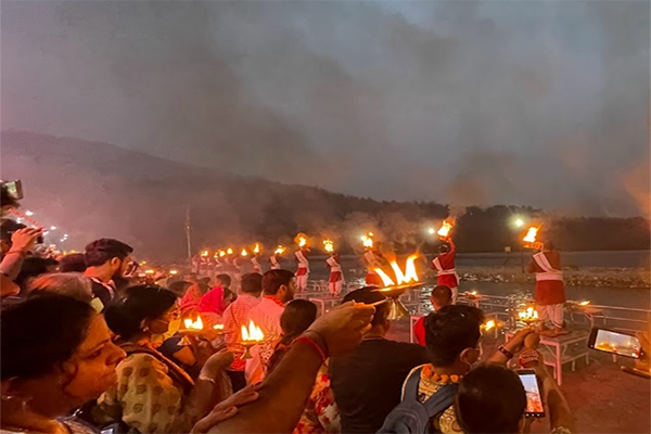 Ganga Arti in Rishikesh