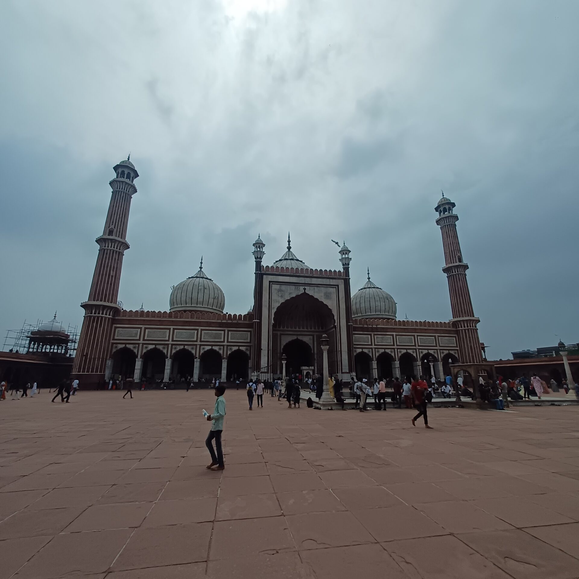 Exploring Jama Masjid