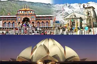 07 Nights / 08 Days Kedarnath Badrinath Yatra Package from Delhi