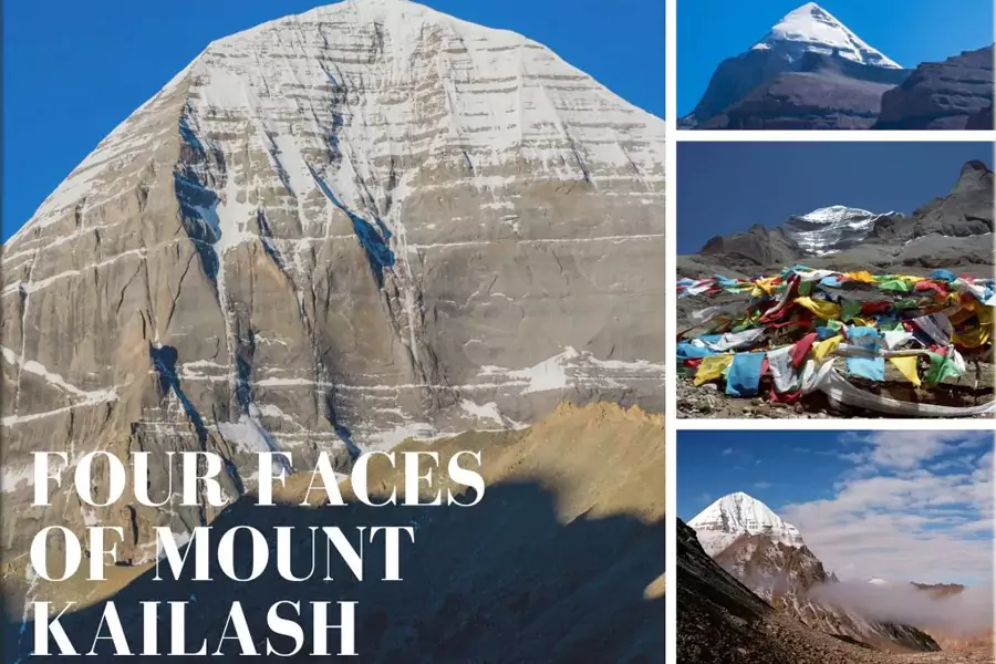 Four Faces Of Mount Kailash