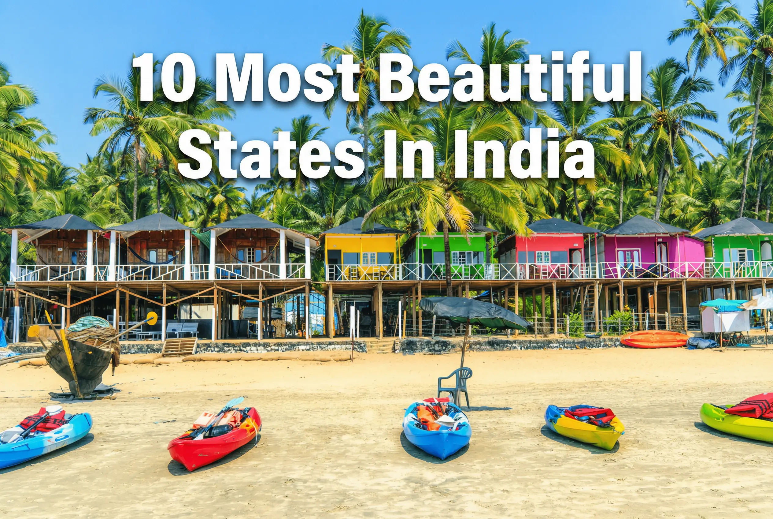 List Of The Top 10 Most Popular States In India